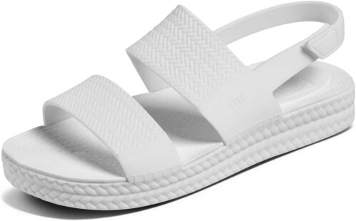 REEF Water Vista Womens Platform Sandal, Water Friendly, Adjustable Velcro Strap