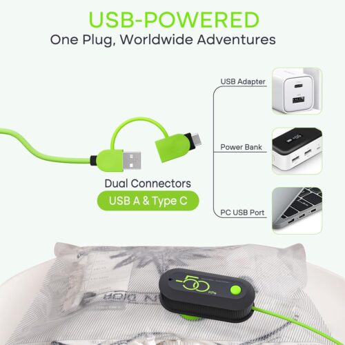 Vacuum Bags for Travel with USB Pump, 12 Pack Carry-on Size Compression Packing for Luggage and Suitcase, Space Saver Bags for Clothes and Clothing Travel