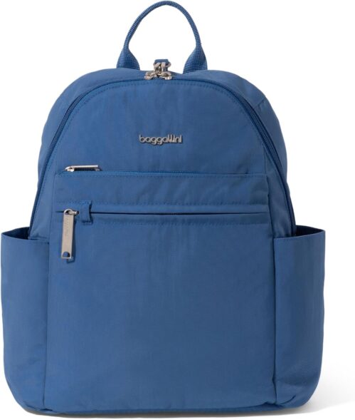 Baggallini Securtex® Anti-theft Vacation Travel Backpack 10×13 Slash-Resistant Nylon Daypack w/RFID