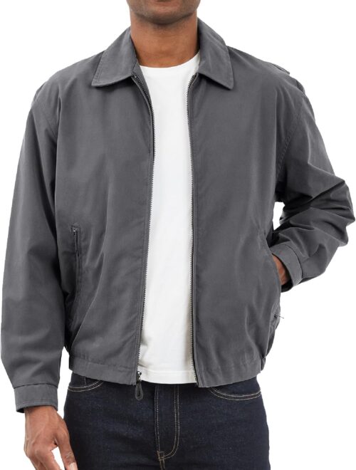 LONDON FOG Men’s Auburn Zip-Front Golf Jacket (Regular & Big-Tall Sizes)